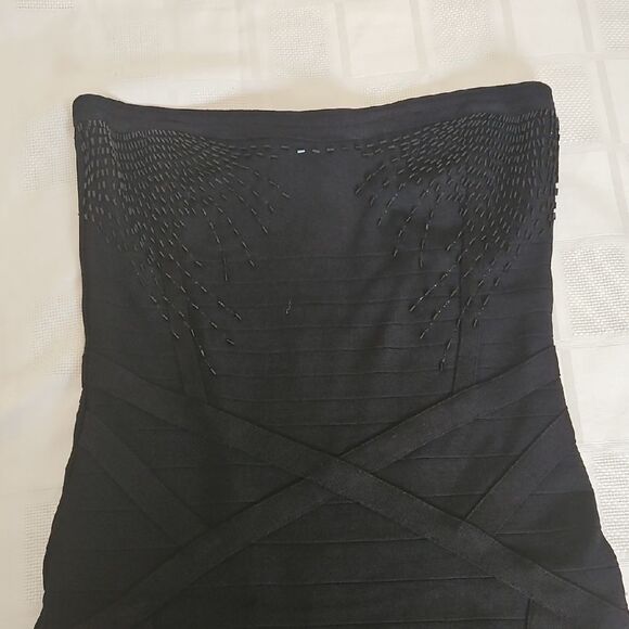 Marciano Black Sweetheart Bodycon Dress - Picture 13 of 16